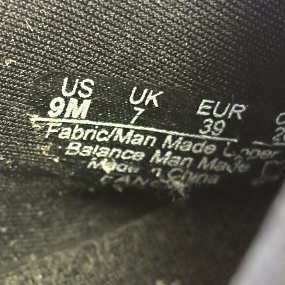 BZees Black Comfort Washable Zipper Top Shoe W9 - Picture 2 of 9